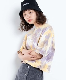 WEGO | WEGO/タイダイワイドショートTシャツ(Tシャツ/カットソー)