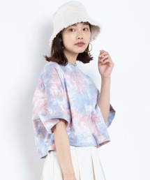 WEGO | WEGO/タイダイワイドショートTシャツ(Tシャツ/カットソー)