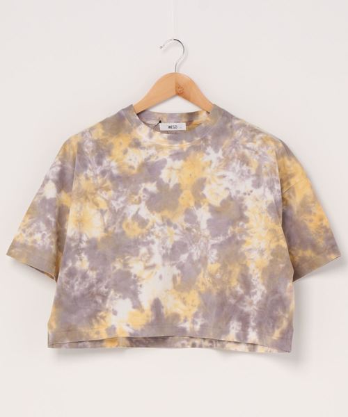 WEGO（ウィゴー）の「WEGO/タイダイワイドショートTシャツ（Tシャツ/カットソー・レディース・ピンク/パープル/ブルー・FREE）」の14枚目の写真