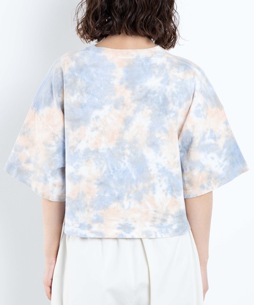 WEGO（ウィゴー）の「WEGO/タイダイワイドショートTシャツ（Tシャツ/カットソー・レディース・ピンク/パープル/ブルー・FREE）」の16枚目の写真