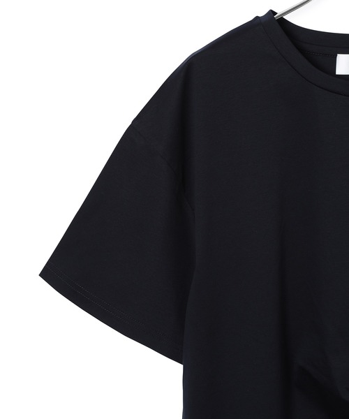 ADAM ET ROPE'(アダムエロペ)の「【一部店舗限定】ねじりBIGTシャツ(Tシャツ/カットソー・レディース・オフホワイト/キャメル/ネイビー/マスタード・FREE)」の11枚目の写真