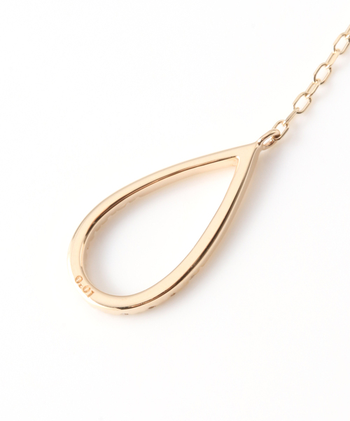 Spick & Span(スピックアンドスパン)の「※シズクハーフダイヤアメリカンピアス K10(ピアス(両耳用)・レディース・ゴールド・FREE)」の5枚目の写真