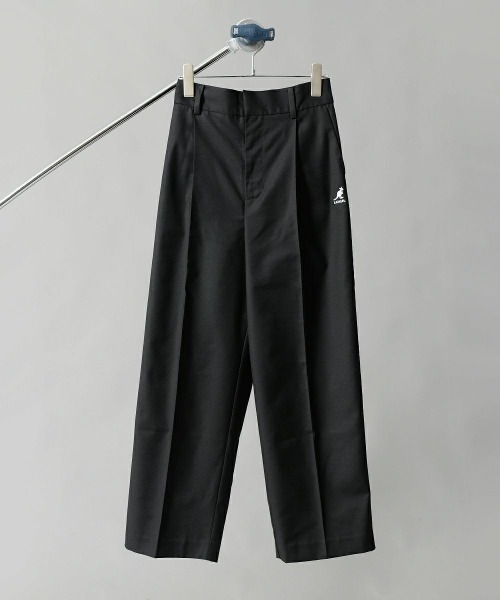 KANGOL（カンゴール）の「KANGOL【カンゴール】タックワイドパンツ（その他パンツ・レディース・ホワイト/ブラック・M/L/XL）」の10枚目の写真