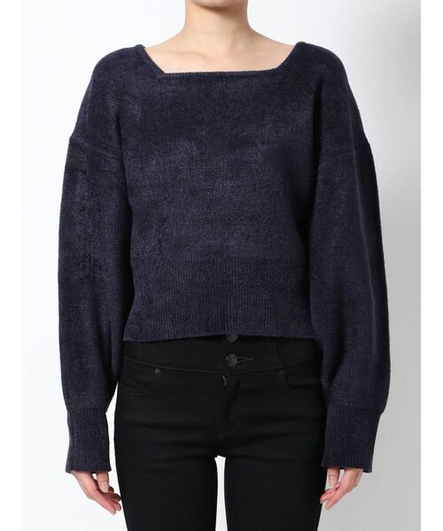 セール ダブルフェイスニットトップ ニット セーター Emoda エモダ のファッション通販 Zozotown