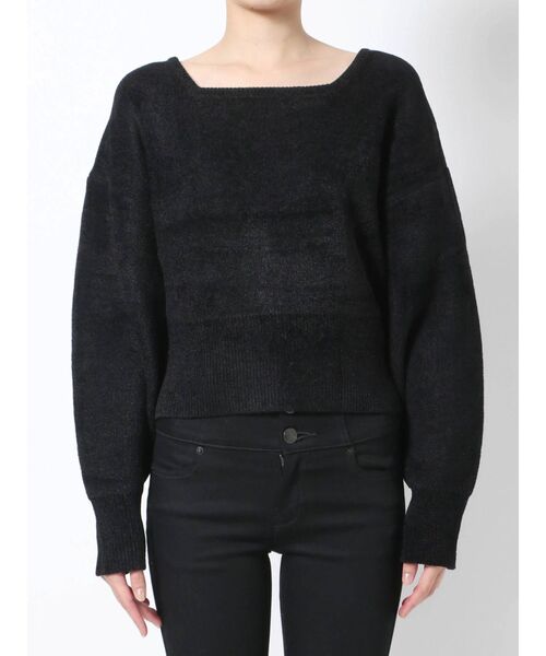 セール ダブルフェイスニットトップ ニット セーター Emoda エモダ のファッション通販 Zozotown