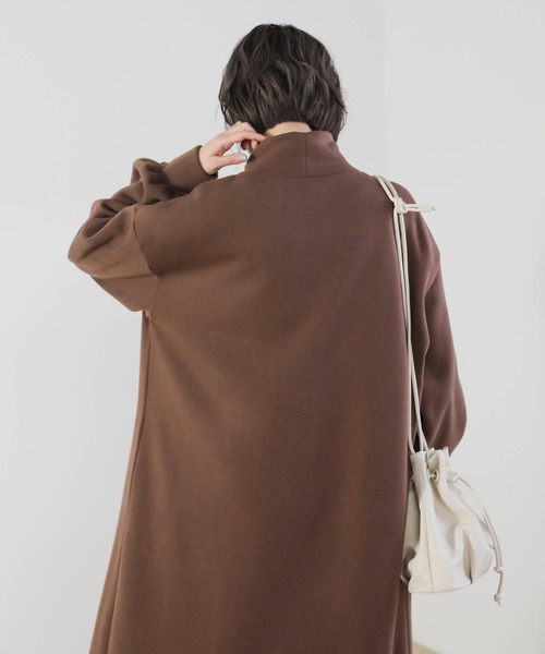 ハイネックスリットデザインワンピース（ワンピース）｜select MOCA
