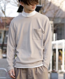 Beno | T/Cポンチ ワイドシルエット ロングスリーブ Tシャツ(Tシャツ/カットソー)