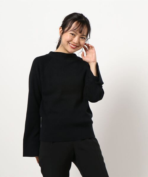 KOBE LETTUCE(コウベレタス)の「バックリボンリブニットトップス(ニット/セーター・レディース・ブラック/ベージュ/アイボリー/ピンク系その他・FREE)」の14枚目の写真