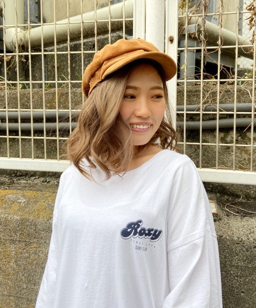 ROXY(ロキシー)の「ROXY/ロキシー ビッグシルエット ヤシの木バックプリントロンT RLT211063(Tシャツ/カットソー・レディース・マルチ/オレンジ/ホワイト/ブルー・L/M)」の19枚目の写真