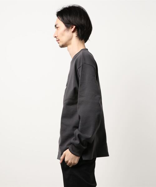 CONVERSE（コンバース）の「【CONVERSE】ニットソークルー（スウェット・メンズ・グリーン/オフホワイト/ダークグレー・L/XL/M）」の4枚目の写真