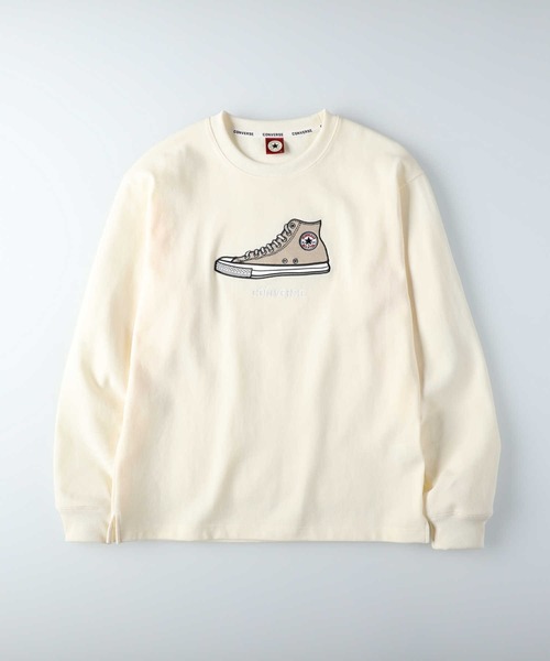 CONVERSE（コンバース）の「【CONVERSE】ニットソークルー（スウェット・メンズ・グリーン/オフホワイト/ダークグレー・L/XL/M）」の11枚目の写真