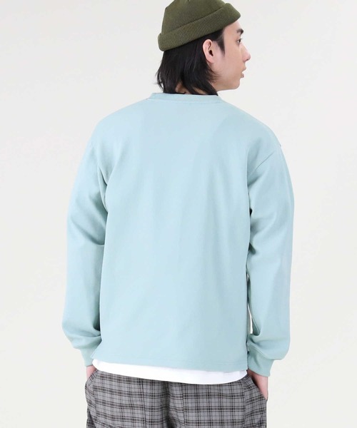 CONVERSE（コンバース）の「【CONVERSE】ニットソークルー（スウェット・メンズ・グリーン/オフホワイト/ダークグレー・L/XL/M）」の17枚目の写真