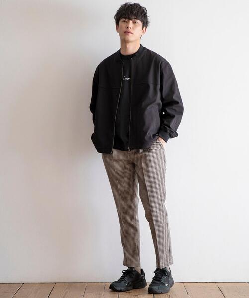 coen（コーエン）の「TRチェックストレッチイージーパンツ#（その他パンツ・メンズ・ベージュ/グレー・X-LARGE/SMALL/LARGE/MEDIUM）」の17枚目の写真