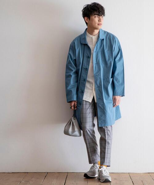 coen（コーエン）の「TRチェックストレッチイージーパンツ#（その他パンツ・メンズ・ベージュ/グレー・X-LARGE/SMALL/LARGE/MEDIUM）」の14枚目の写真