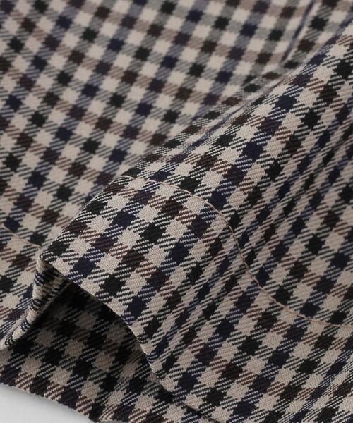 coen（コーエン）の「TRチェックストレッチイージーパンツ#（その他パンツ・メンズ・ベージュ/グレー・X-LARGE/SMALL/LARGE/MEDIUM）」の10枚目の写真