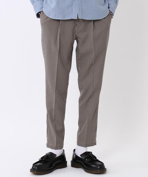 coen（コーエン）の「TRチェックストレッチイージーパンツ#（その他パンツ・メンズ・ベージュ/グレー・X-LARGE/SMALL/LARGE/MEDIUM）」の3枚目の写真