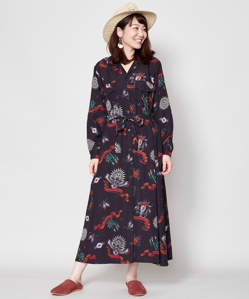 15 Off のキャニオンシャツワンピース ワンピース ドレス チャイハネ チャイハネ のシャツワンピース チャイハネ Sale 24 Offの