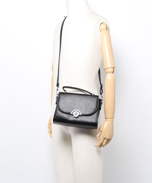 RASVOA（ラスボア）の「ワンハンドルミニショルダー（ショルダーバッグ・レディース・オフホワイト/ブラック・FREE）」の17枚目の写真