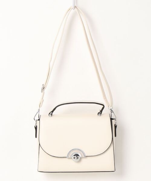 RASVOA（ラスボア）の「ワンハンドルミニショルダー（ショルダーバッグ・レディース・オフホワイト/ブラック・FREE）」の12枚目の写真