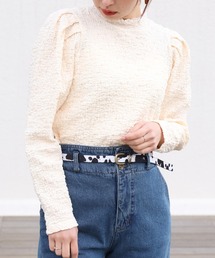 one after another NICE CLAUP | ぷくぷくプチハイネックトップス(Tシャツ/カットソー)