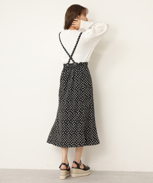 one after another NICE CLAUP(ワンアフターアナザーナイスクラップ)の「ぷくぷくプチハイネックトップス(Tシャツ/カットソー・レディース・ブラック/オフホワイト/イエロー/アイボリー・FREE)」の13枚目の写真