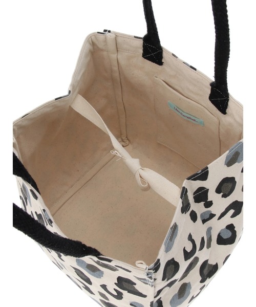 Lilas Campbell(リラキャンベル)の「・リラキャンベル レオパードptトート*(トートバッグ・レディース・ブラウン/グレー・FREE)」の5枚目の写真