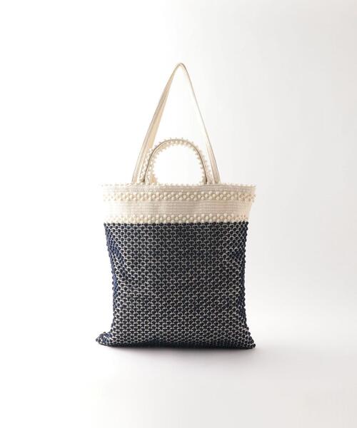 Steven Alan（スティーブンアラン）の「＜Antonello Tedde＞SILIGO TUTTO PIBIONES BICOLOR BAG/トートバッグ Ψ（トートバッグ・レディース・ネイビー・FREE）」の3枚目の写真