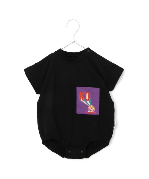 MAKE YOUR DAY（メイクユアデイ）の「OYAKOロンパース（ロンパース・キッズ・ブラック/ミント/キナリ・80/70）」の3枚目の写真