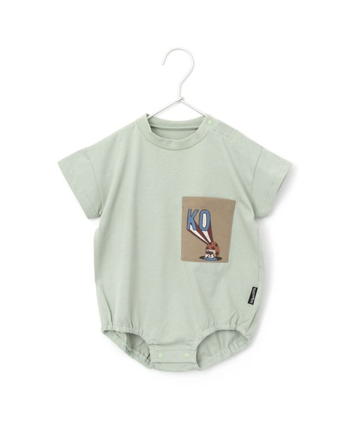 MAKE YOUR DAY（メイクユアデイ）の「OYAKOロンパース（ロンパース・キッズ・ブラック/ミント/キナリ・80/70）」の15枚目の写真