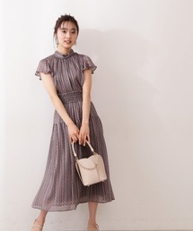 PROPORTION BODY DRESSING | ウエストシャーリングシアードットスカート / 1211120500(スカート)