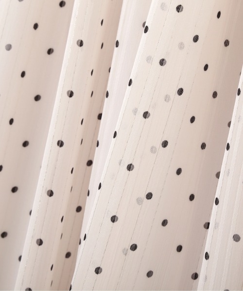 PROPORTION BODY DRESSING(プロポーションボディドレッシング)の「ウエストシャーリングシアードットスカート / 1211120500(スカート・レディース・ホワイト系その他/ダークグレー・SMALL/MEDIUM)」の10枚目の写真