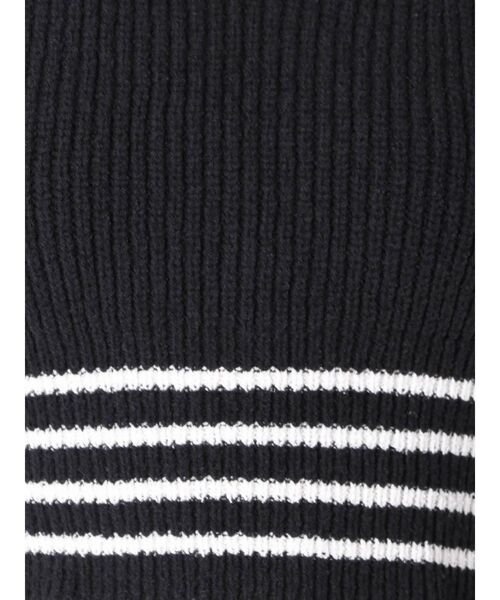 GYDA（ジェイダ）の「ウエストボーダー ニットタンクトップ（ニット/セーター・レディース・ブラック/オフホワイト/ピンク・FREE）」の17枚目の写真