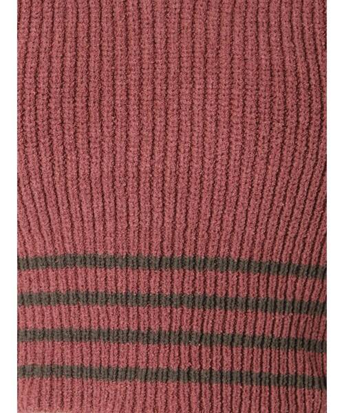 GYDA（ジェイダ）の「ウエストボーダー ニットタンクトップ（ニット/セーター・レディース・ブラック/オフホワイト/ピンク・FREE）」の18枚目の写真