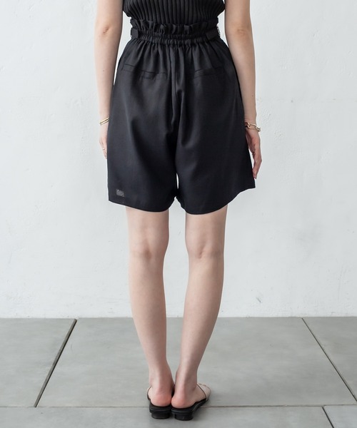 mystic（ミスティック）の「セットアップショートパンツ（その他パンツ・レディース・アイボリー/ブラック・1/2）」の19枚目の写真