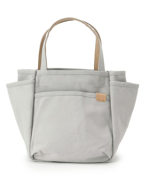 SHOO・LA・RUE(シューラルー)の「◆多収納キャンバストート(トートバッグ・レディース・イエロー/キャメル/ライトグリーン/ブラウン系その他/ライトグレー/ライトベージュ・00)」の7枚目の写真