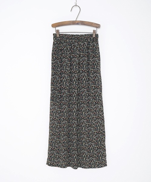Crisp（クリスプ）の「フラワーシフォンペンシルスカート（スカート・レディース・ブラック/ブルー/アイボリー・FREE）」の10枚目の写真