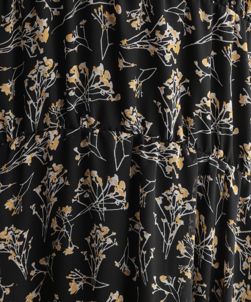 Andemiu（アンデミュウ）の「フラワーパターンワンピース951771（ワンピース・レディース・オフホワイト/ブラック・FREE）」の22枚目の写真