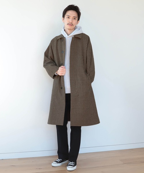 BEAMS LIGHTS / エクストラ ウーブン ステンカラーコート BEAMS Lights