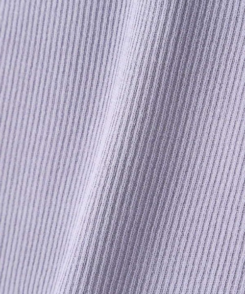 N.(N. Natural Beauty Basic)(エヌエヌナチュラルビューティーベーシック)の「【追加生産】◆シアーライン五分袖ニット(ニット/セーター・レディース・ホワイト/ブラック/ブルー・MEDIUM)」の18枚目の写真