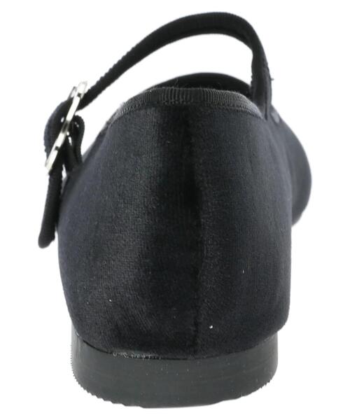 Green　Parks（グリーンパークス）の「【WEB限定サイズあり】ストラップカンフーシューズ＊（パンプス・レディース・ブラック・S/M/L/XL/XS）」の7枚目の写真