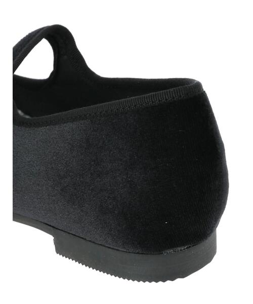 Green　Parks（グリーンパークス）の「【WEB限定サイズあり】ストラップカンフーシューズ＊（パンプス・レディース・ブラック・S/M/L/XL/XS）」の4枚目の写真