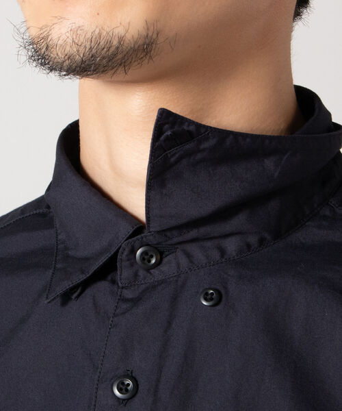 GLOSTER（グロスター）の「【GLOSTER/グロスター】M65ポケットシャツ（シャツ/ブラウス・メンズ・ベージュ/ネイビー/オフホワイト・MEDIUM/LARGE）」の12枚目の写真