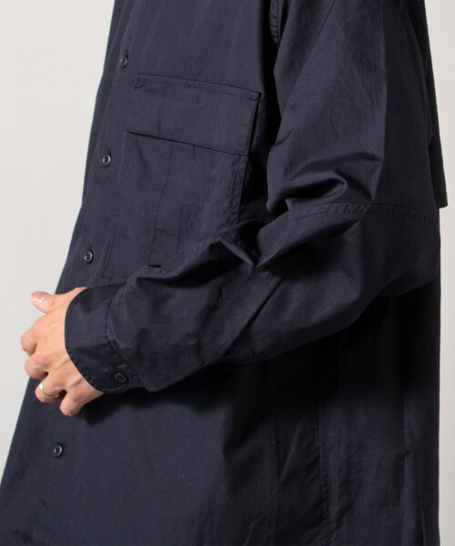 GLOSTER（グロスター）の「【GLOSTER/グロスター】M65ポケットシャツ（シャツ/ブラウス・メンズ・ベージュ/ネイビー/オフホワイト・MEDIUM/LARGE）」の16枚目の写真