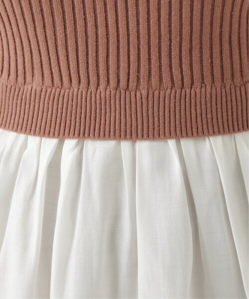 RAY CASSIN(レイカズン)の「ニットドッキングプルオーバー(ニット/セーター・レディース・ブラック/キャメル/ブルー・FREE)」の22枚目の写真