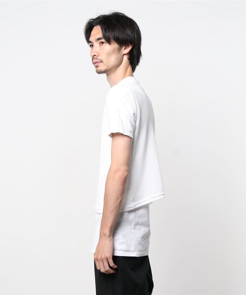 XU（エックスユー）の「【XU/エックスユー】mesh vest/メッシュ ベスト シースルー 透け感 レイヤード ベスト（ベスト・レディース・ホワイト/ブラック/スカイブルー・ONE SIZE）」の5枚目の写真