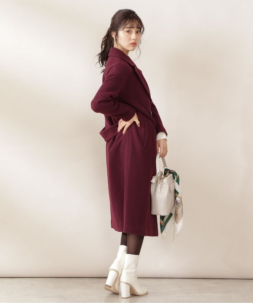 ステンカラーコート Bellandi 2wayテーラーコート 