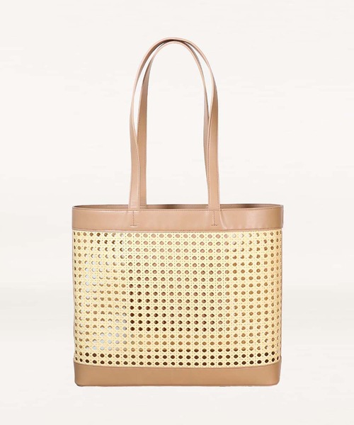 かごバッグ/ストローバッグ RANDEBOO Mesh rattan bag (black) RANDEBOO（ランデブー）の「Mesh rattan bag（かごバッグ）」 - WEAR