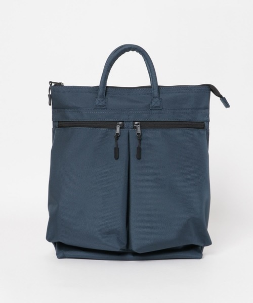 SML(エスエムエル)の「『別注』S.M.L×DOORS S.M.Lヘルメットバッグ(バックパック/リュック・メンズ・ブラック/ネイビー・ONE)」の11枚目の写真