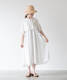 idem | layered vest shirt onepiece/レイヤードベストシャツワンピース(ワンピース)