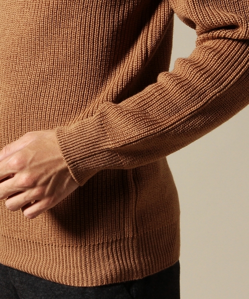 BEAUTY&YOUTH UNITED ARROWS(ビューティーアンドユースユナイテッドアローズ)の「BY クリヤ ウール タートル ニット ◆(ニット/セーター・メンズ・ホワイト/ベージュ/ネイビー・X-LARGE/SMALL/MEDIUM/LARGE)」の8枚目の写真